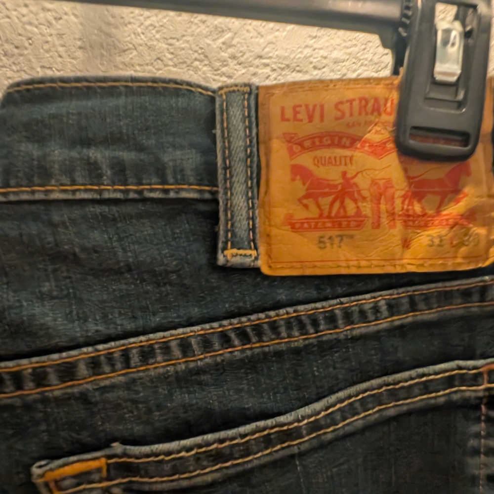 Levi's Men's Dark Blue Slim Straight Jeans